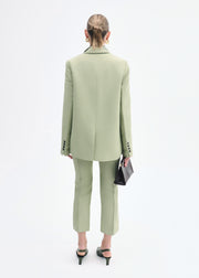 Structured Single-Breasted Blazer - Tea - CO Collections